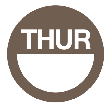 Nevs Dissolvable DaySpots - Thursday 1" circle White w/Brown DDOT-TH1W